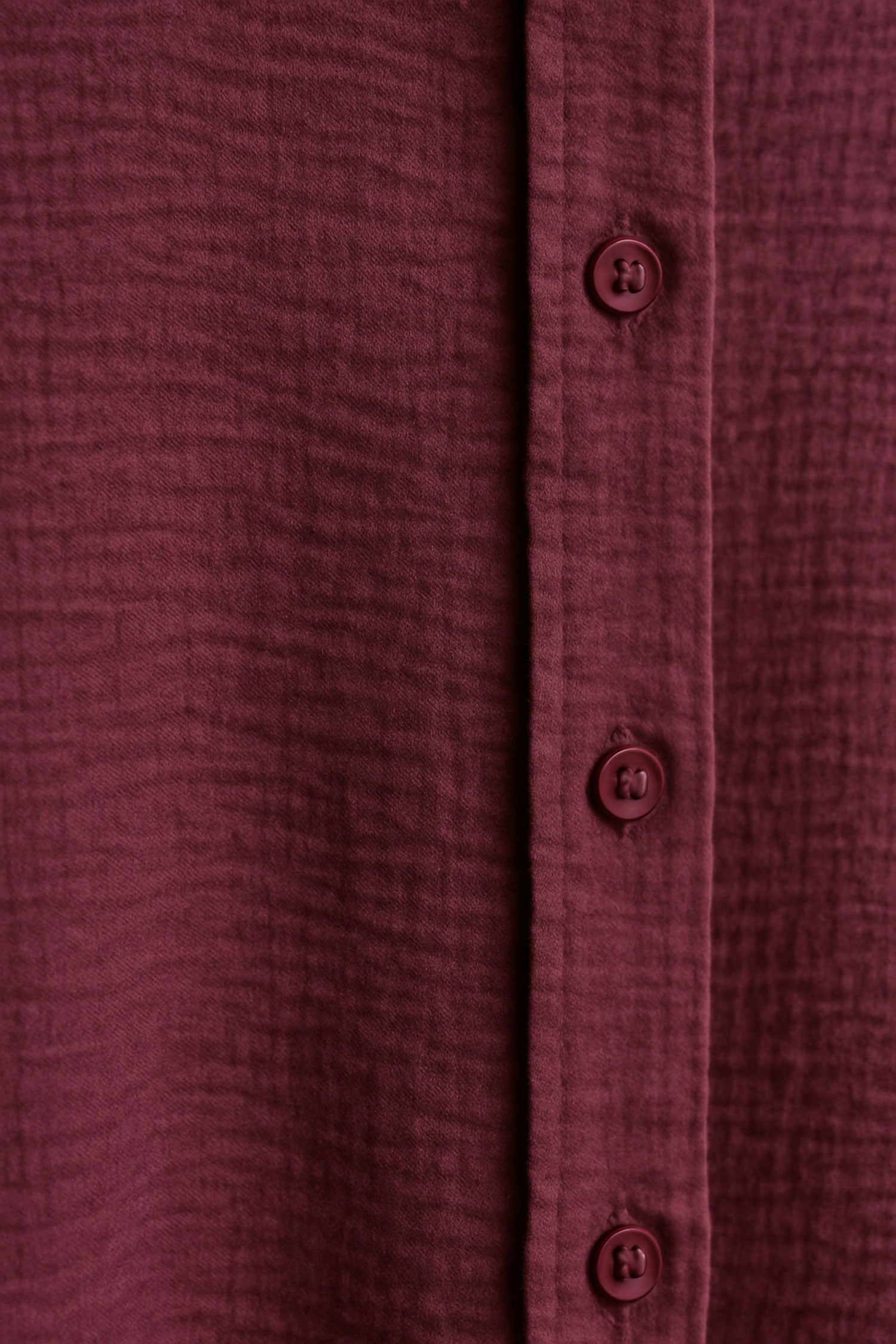 Oversize Texture Shirt Purple