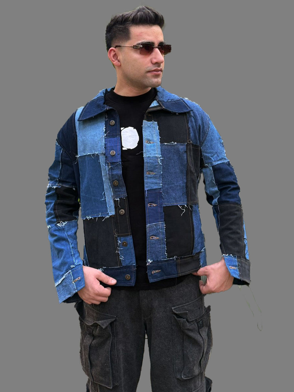 Handcrafted Rugged Denim Jacket