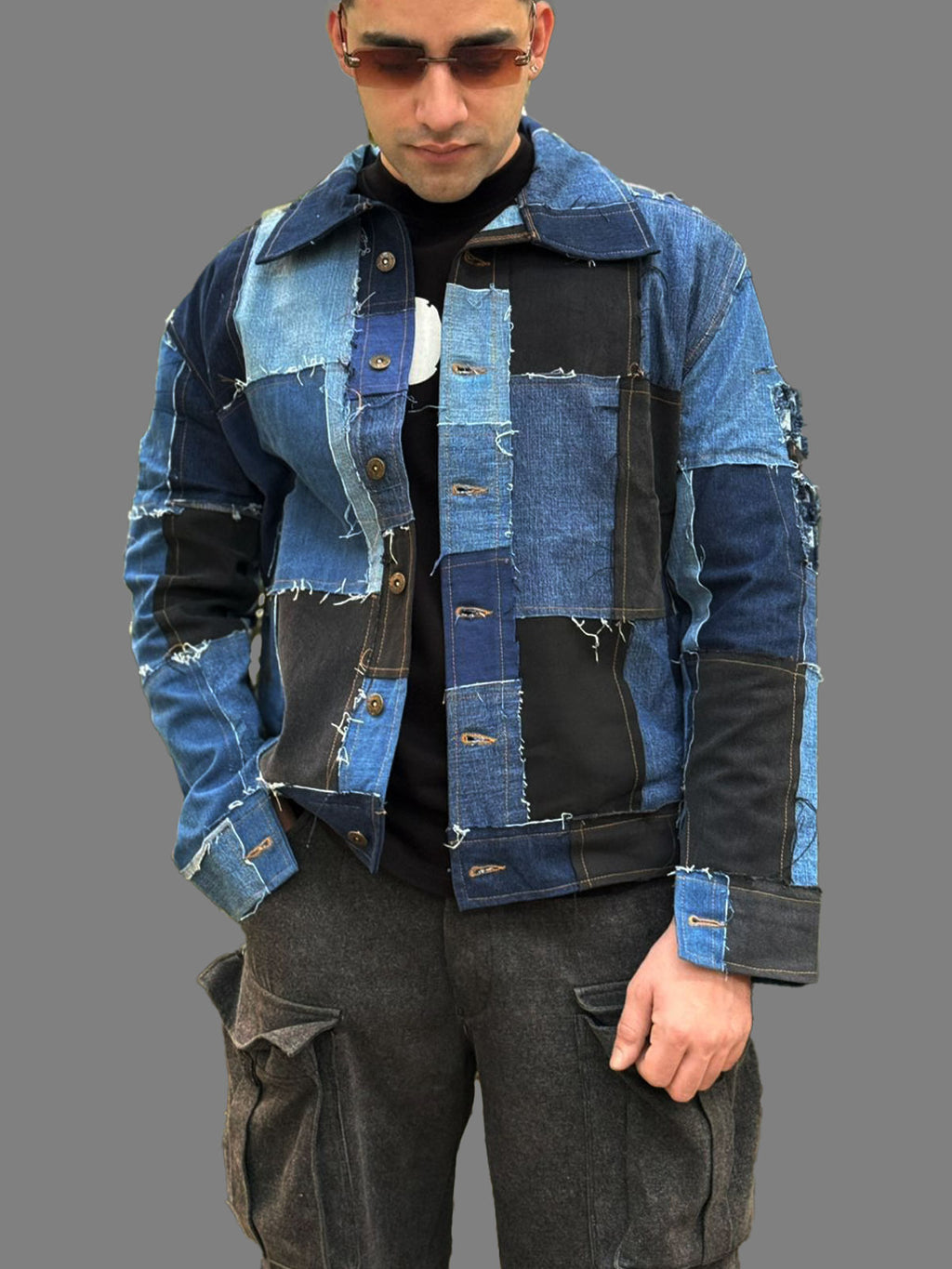 Handcrafted Rugged Denim Jacket