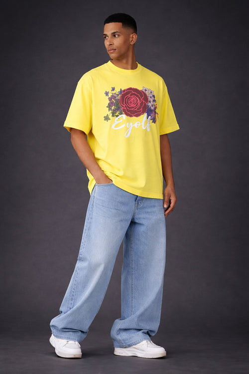 Eyolf  Men Tshirt- Light Yellow