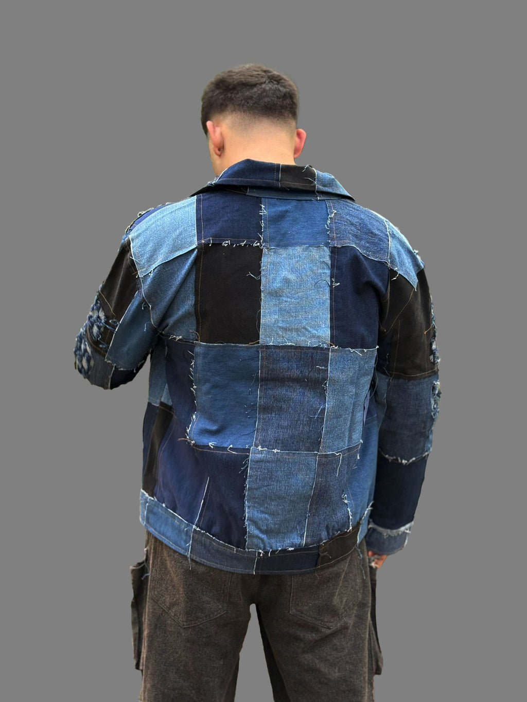 Handcrafted Rugged Denim Jacket