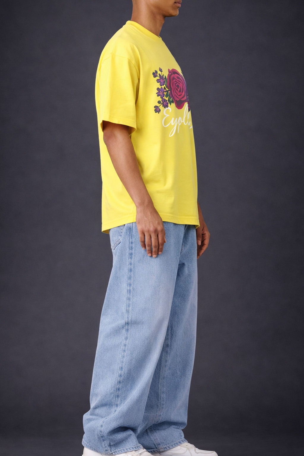 Eyolf  Men Tshirt- Light Yellow