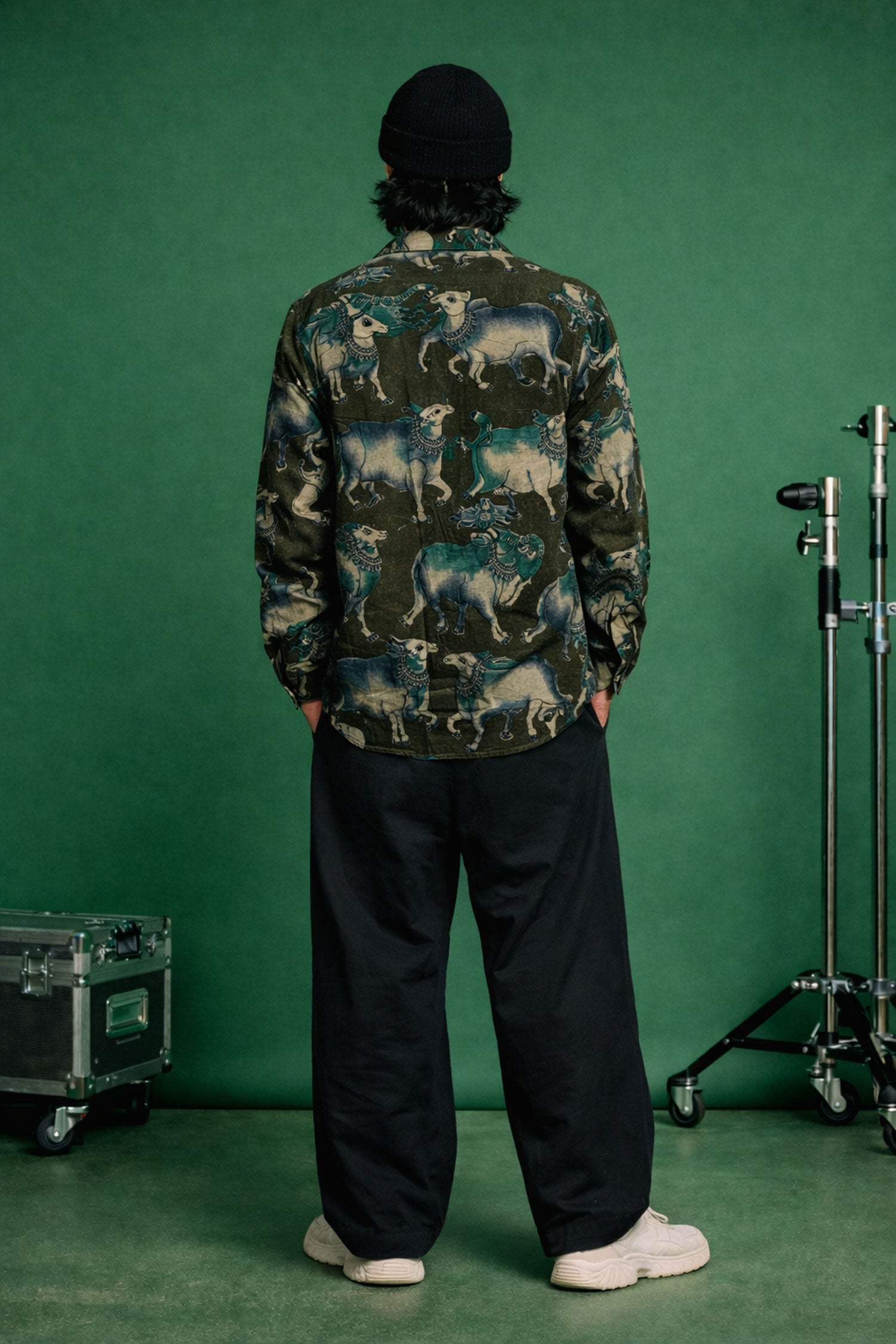 Full Sleeves Kalamkari Print Shirt