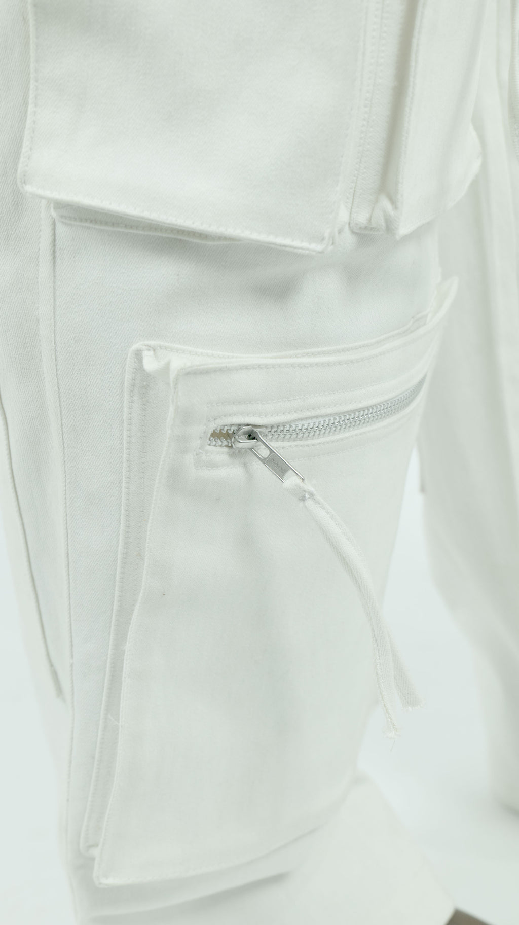 Men 8 Pocket Heavy Denim Cargos