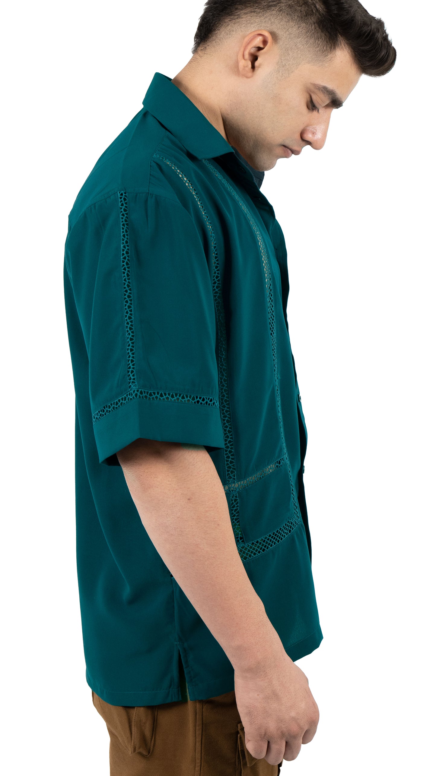 Eyolf Unisex See through Shirt - Sea Green