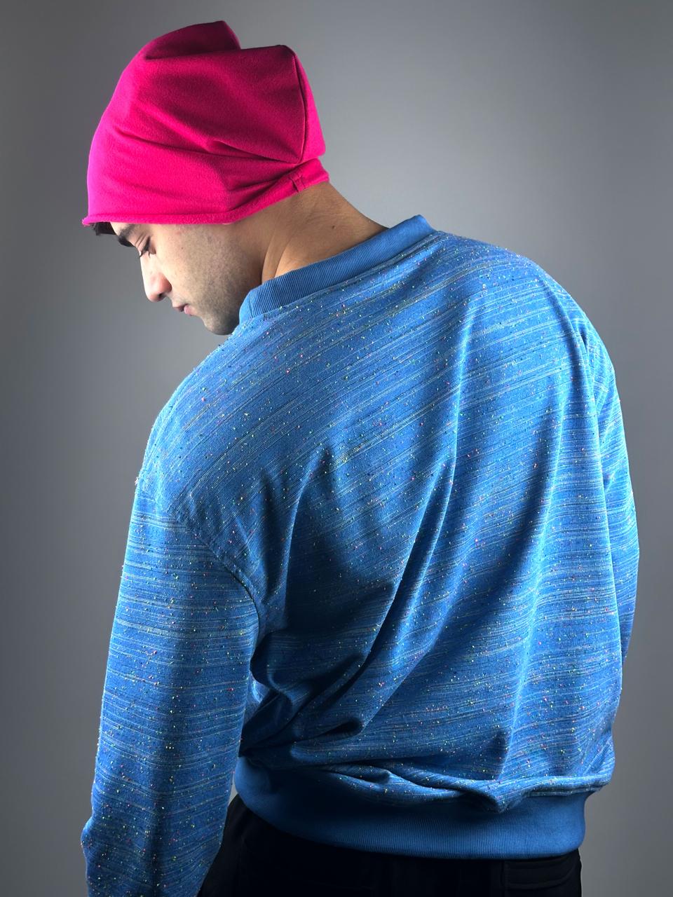 Men Popcorn Sweatshirt with pocket