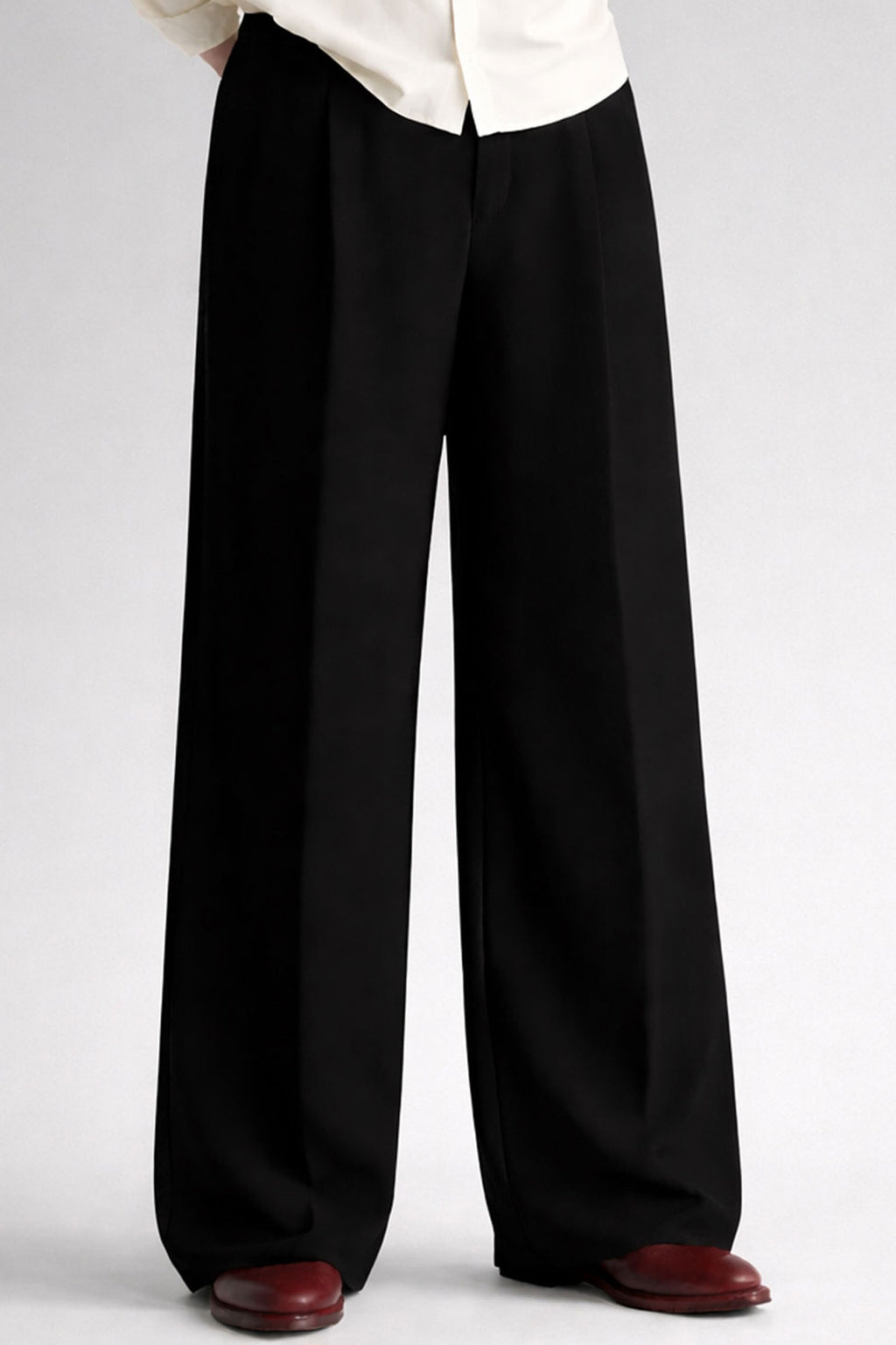 Wide Leg Pants- Black